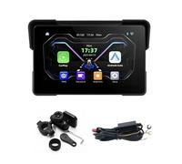 Onchdbfhuu Portable Digital Motorcycle Dashboard 7.0" Wireless CarPlay Moto Android Auto GPS Navigation Display Screen Monitor