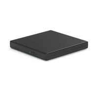 Onchdbfhuu Professional External DVD Drive USB 2 0 Slim Low Noise DVD VCD CD RW Burner Writer Player Black