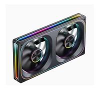 Onchdbfhuu PWM Silent 12cm ARGB Case Cooling Fan -240 Connected Chassis Fan Building Block