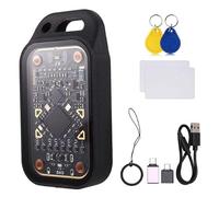 Onchdbfhuu RFID Smart Card Emulator Reader Chameleon Ultra Plus IC ID Card Decode Reset+ Automatic Polling+ 2XUID Keychain/CUID Card