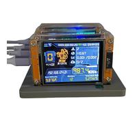 Onchdbfhuu Smart Display 4X990KH/S + 4 Slots Stand 2.8 Inch Upgraded Harshrate Bitcoin Crypto Solo Lottery Miner