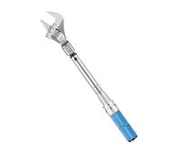 Onchdbfhuu Steel 30mm Open End Torque Wrench Head Digital Adjustable 5-25 NM Steel Torque Wrench Hand Tool for Bike