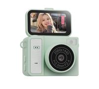 Onchdbfhuu Thumb Keychain Camera 1.47-Inch Flip Screen 1080P Mini Action Camcorder Retro Style Very Small Green