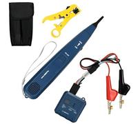 Onchdbfhuu Wire Tone Generator, Pro 3000 Kit with Probe, Cable Stripper, Handheld Telephone Line Finder