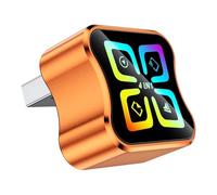 Onchdbfhuu Wired Carplay to Wireless Adapter Airplay/Mirror Link/Android Auto/Carplay 4in1 USB Dongle Wireless AI Box B