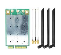 Onchdbfhuu Wireless WiFi Adapter Module 1300Mbps 5Ghz QCA9880 WLE900VX WIFI Card Kit Mini PCIE for 7/8/10/11 Linux OpenWrt