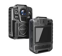 ONCHEER 1080P Patrol Sport Body Camera, Video Recorder Cams with 64G SD Card, Shoulder & Waist Clip, Infrared Night Vision Bodycam, 24H Continous Record for Police Security Guards Sporting Trip