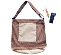 ONCHSH Foraging Kit with Mushroom Knife & Bag - Great for Mushroom Lovers - Brown