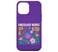 Oncology Nurse Boho Floral Wildflower Hope Cancer Care Team Case for iPhone 12 Pro Max