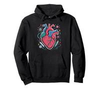 Oncology Nurse DNA Strand Cancer Cell Nursing Art Science Pullover Hoodie