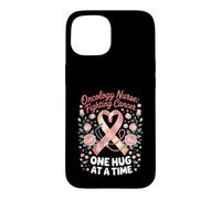 Oncology Nurse Fighting Cancer One Patient at a Time Nursing Case for iPhone 15