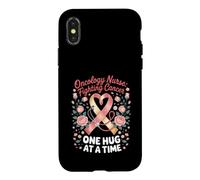 Oncology Nurse Fighting Cancer One Patient at a Time Nursing Case for iPhone X/XS
