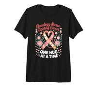 Oncology Nurse Fighting Cancer One Patient at a Time Nursing Premium T-Shirt