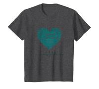 Oncology Nurse: Fighting Cancer One Patient at A Time T-Shirt, Kids, Dark Heather Grey, 4 Years