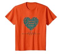 Oncology Nurse: Fighting Cancer One Patient at A Time T-Shirt, Kids, Orange, 4 Years