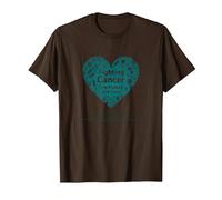 Oncology Nurse: Fighting Cancer One Patient at A Time T-Shirt, Men, Brown, XL