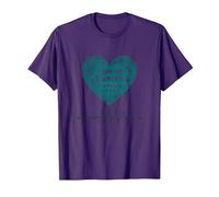 Oncology Nurse: Fighting Cancer One Patient at A Time T-Shirt, Men, Purple, S