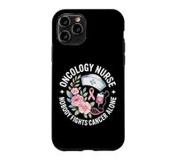 Oncology Nurse Nobody Fights Cancer Alone Case for iPhone 11 Pro