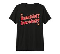 Oncology Pink Medical Physician Assistant Nurse Hematology Premium T-Shirt