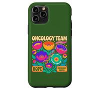 Oncology Team Squad Boho Floral Hope & Courage Case for iPhone 11 Pro