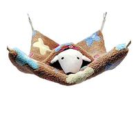 Oncpcare Envelope Shape Small Pet Hanging Nap Sack Sleep Bag Bed, Sugar Glider Cage Hammock, Guinea Pig Cage Accessories Bedding for Critter