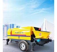 oncrete Pumping Equipment - Portable Electric Cement Pump Machine, Continuous Flow High-Pressure Concrete Transfer Solution for Construction
