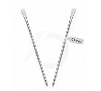 ONCRO® Flat top Steel Silver color 2pc medium size Metal Sikh baaj baaz salai Hair Pin Needle stick silai for Religious Sardar ji Dastar Parna Turban Pagri Pag Patka 5ks Men Boys Girls alloy salaee