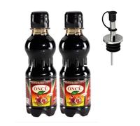 Oncu Pomegranate Salad Molasses - with Homlix Stainless Steel Sauce Bottle Stopper - Authentic Turkish Sauce - 330g (Pack of 2)
