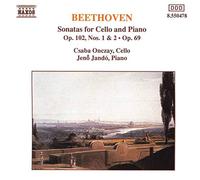 Onczay:J - BEETHOVEN: Cello Sonatas Nos. 1 and 2, Op. 102 and Op. 69