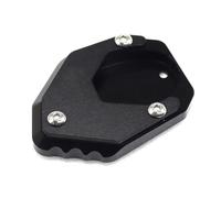 ONDAWR Motorcycle Kickstand Pad For Kawasaki For NINJA 400 500 SE 2017-2024 Motorcycle Kickstand Foot Side Stand Extension Pad Support Plate Motorcycle Kickstand Amplifier(Black)
