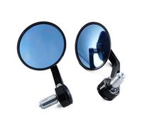 ONDAWR Motorcycle Mirrors Set For Royal Enfield Bar End Mirrors Retro Handlebar Tip Rearview, Anti-Glare, Clear Glass, Left & Right