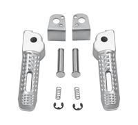 ONDAWR Motorcycle Rear Passenger Foot Pegs Footrests For Nine T For B&MW S1000R S1000RR M1000RR R Motorcycle Foot Pegs(SILVER)