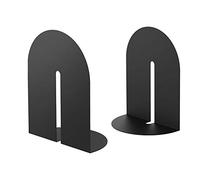 Ondeam Runway Bookends for Books,1 Pair Metal Arch Fashion Simplicity Book Holders for Office Shelves Home Kitchen Adults