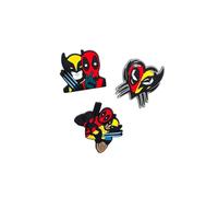 ONDEMAND GLOBAL Super Hero Shoe Charms for Crocs | Personalize with Colorful Animated Cartoon Shoe Charms for Crocs, S, Rubber, No Gemstone