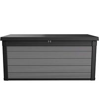 Ondis24 Keter Cushion Box Garden Box XXL Waterproof (570 Litres), Outdoor Storage Box, Premier Box, Seat Chest, Cushion Chest Garden, Bench