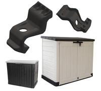 Ondis24 Replacement Flap for Keter Store-It-Out MAX & ULTRA | Replacement Part WLDC | Robust Plastic Closure for Wheelie Bin Box