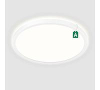 ONDTA LED Ceiling Lights, 16W 4000K, 3400LM, 212lm/W, Energy Class A, Ø30cm | Round Kitchen lights ceiling, IP44 Ultra-thin Bathroom light for Hallway, Living room, Bedroom, Corridor, Workshop, Office