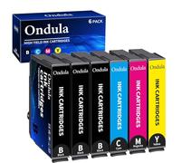 Ondula 405XL Ink Cartridges Compatible with Epson 405XL Ink Cartridges Multipack for Epson WorkForce WF-7830 Ink Cartridges WF-3820 WF-4820 WF-7310 WF-7835 WF-7840 WF-3825 WF-4825 WF-4830 (6-Pack)