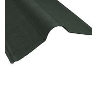 Onduline 3mm Green Bitumen Roofing Ridge Capping Verge Bituridge Plus - 900mm Fits All Brands Of Corrugated Bitumen Roofing Sheets