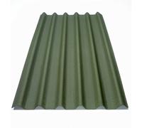 Onduline Green Bitumen Corrugated Roofing Sheet (L)2M (W)820mm (T)2.6mm