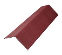 Onduline Heavy Duty 3mm Red Roofing Verge - Roofing Ridge Capping - Gable Trim For Corrugated Bitumen Roof Sheet