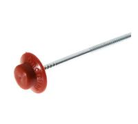 Onduline Steel Red Roofing Nail & Cover Cap, (L)8Cm Pack Of 100
