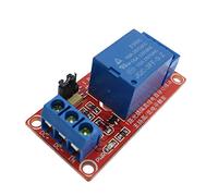 One 1 Channel 5V/12V Relay Module Board Shield with Optocoupler Support High and Low Level Trigger Suitable for Arduino-5V