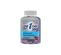 One A Day Men's 50+ Gummies Multivitamin w/ Immunity and Brain Support, 110 Ct