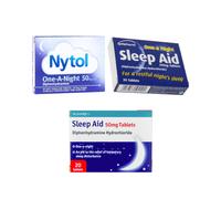 One a Night Sleep Aid Diphenhydramine 20 x 50mg - Nytol, Careway, Galpharm