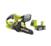 ONE+ Akku-Kettensäge RY18CS20A-125, 18Volt (grün/Schwarz, Li-Ionen Akku 2,5Ah)