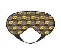 One Basket Lemons Printing Soft Dual-Use Sleep Blocks Light Efficiently Blackout Eye Mask for Sleeping