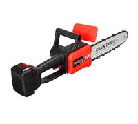 (One Battery, EU Plug) 12In 3200W Li-ion Battery Chainsaw Brushless Cordless Rechargable Chain Saws Wood Cutter