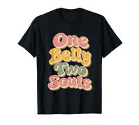 One Belly Two Souls Twin Mom Twins T-Shirt