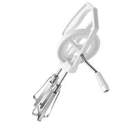 ONE BEST DEAL 1 x Rotary Hand Whisk Manual Whisk Egg Beater with Ergonomic Handle for Comfortable Use | Perfect for for Whisking, Beating & Stirring | Hand Crank Whisk
